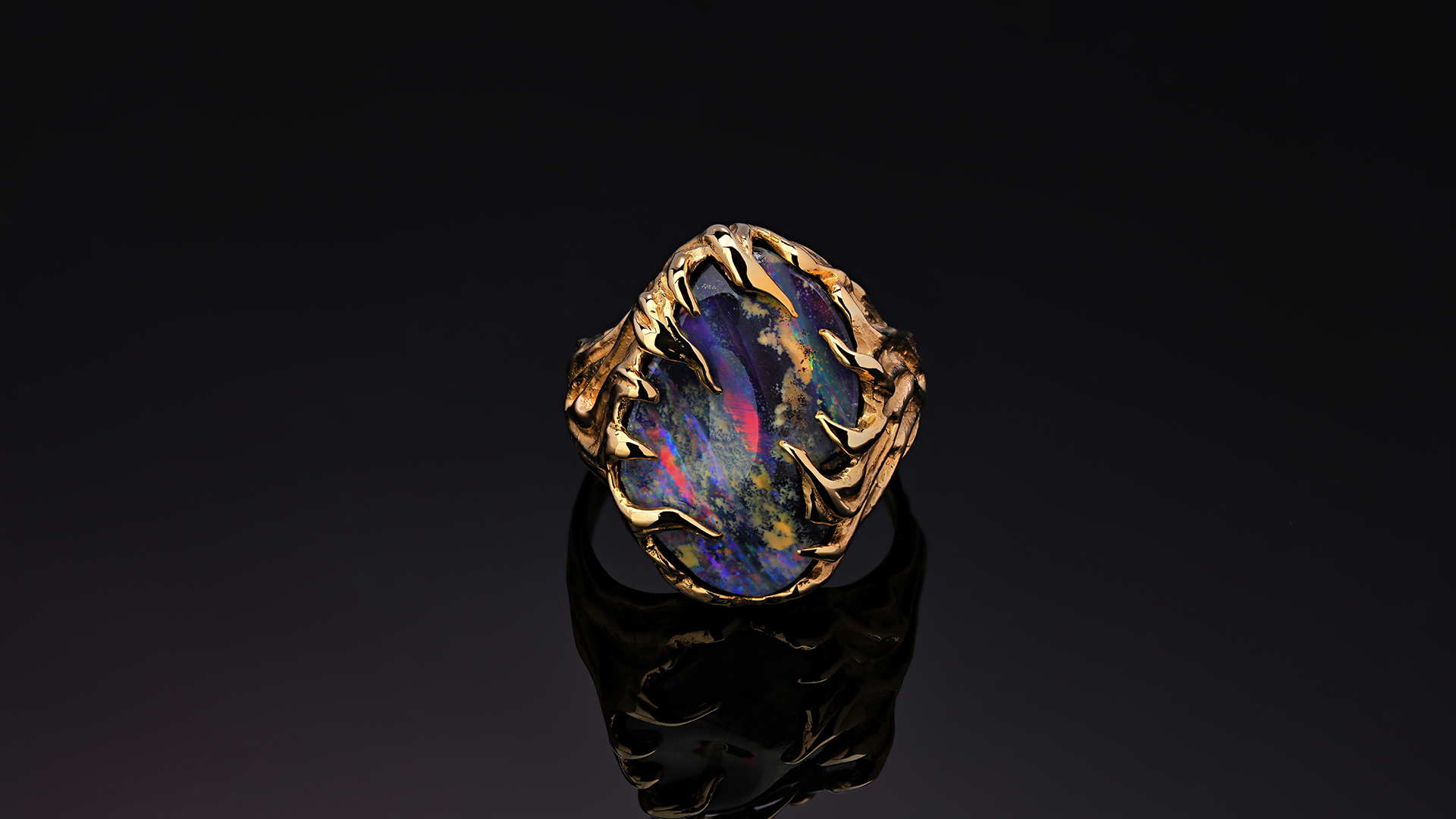 boulder opal/Boulder opal rings buy Alexey Gabilo.jpg