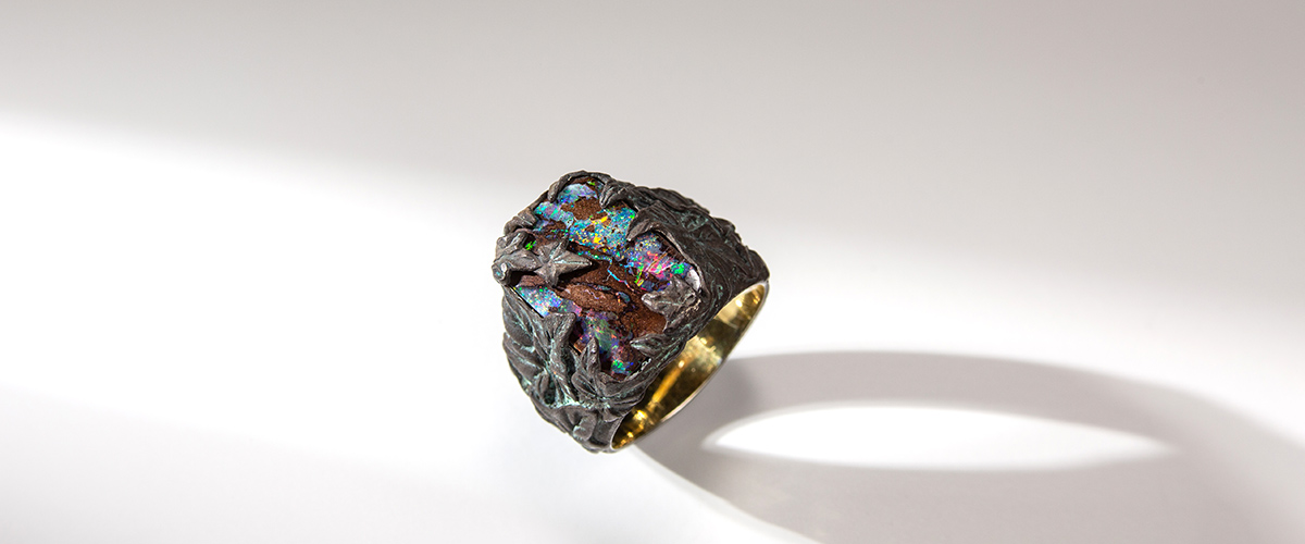 opal rings silver gabilo