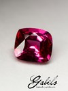 Sapphire 3x4 kushon cut 0.26 carat with gem report MSU