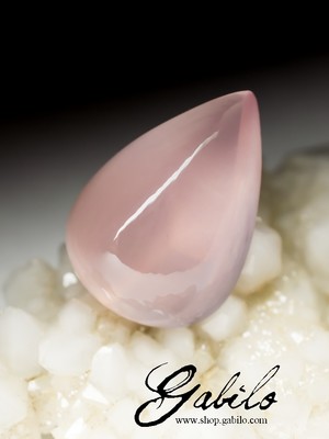 Set of pink quartz 35.75 carats