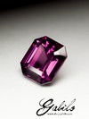 A set of garnet rhodolite 4.90 carats with a certificate
