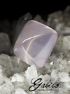 Pink quartz cut