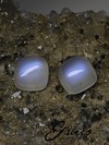 Moonstones pair 9.05 carats
