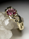 Rubellite Gold Ring with jewellery report MSU