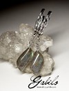 Labradorite silver earrings