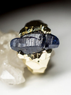 Raw Sapphire Crystal Gold Ring