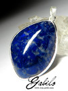 Pendant with lapis lazuli in silver