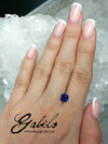 Kashmir Sapphire 1.53 carats with GIA, EG Lab and MSU Gem Report
