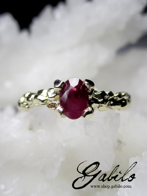 On order: Ruby Gold Ring
