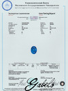 to order: Sapphire oval cut 0.94 ct with gem testing report MSU