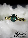 Alexandrite Gold Ring with Jewellery Report MSU