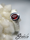 Red Spinel gold ring