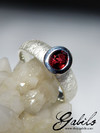 Red Spinel gold ring