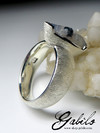 Sapphire Crystal Silver Ring