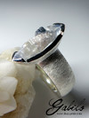 Sapphire Crystal Silver Ring