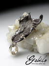 Meteorite Silver Necklace 