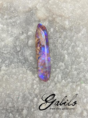 Opal Crystal Pipe freeform 3.29 ct