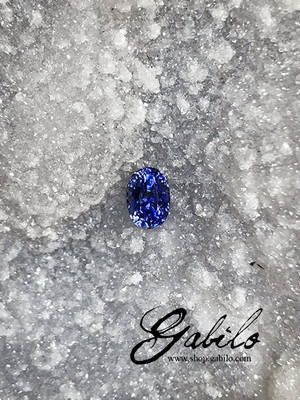 Sapphire oval cut 0.61ct