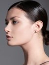 Chatoyancy Alexandrite gold earrings