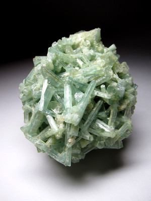 Aquamarine crystal cluster
