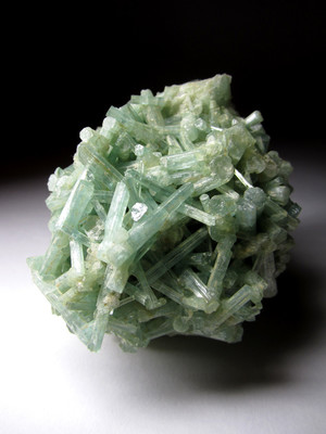 Aquamarine crystal cluster
