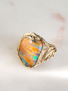 Rye - Boulder Opal gold ring 