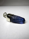 Pendant with tanzanite crystal in gold