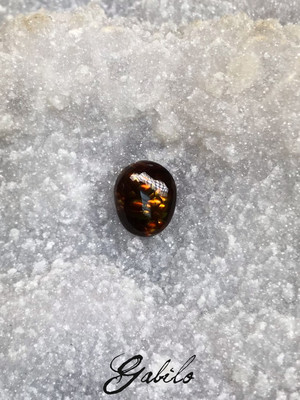 Mexican fire agate 3.20 carat 