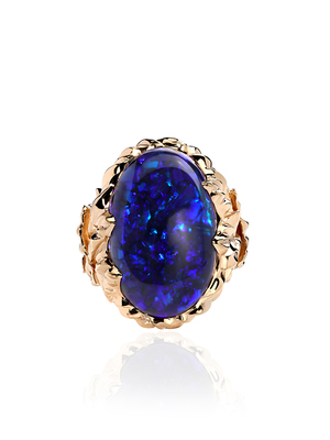 26 carats Australian Opal gold ring