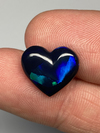 Black opal Heart