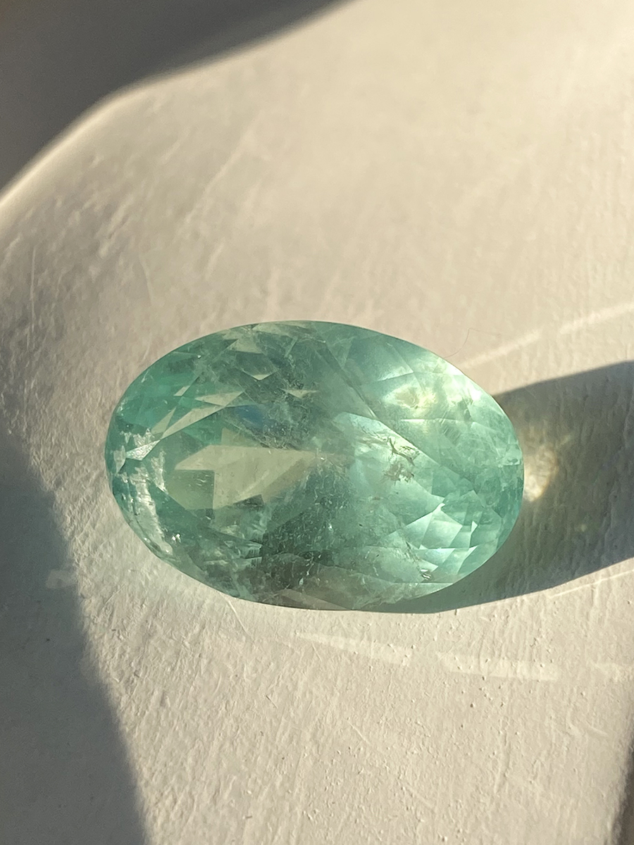 green beryl gemstone