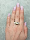 Noble Opal Silver Ring