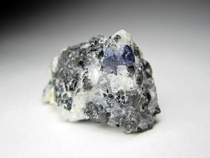 Sapphire on the rock