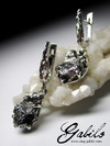 Meteorite Gold Earrings