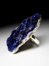 Ring with Azurite