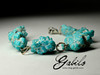 Bracelet with turquoise natural