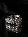 Tourmaline Silver Ring with Gem Report MSU