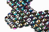Collar of glass beads Oil