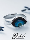 Ring with boulder opal Australian