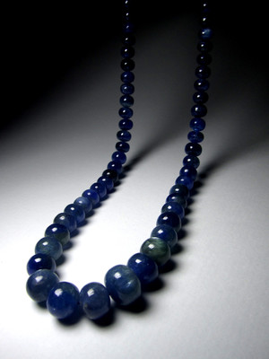 Certified Tanzanite Necklace