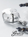Herkimer Diamond Rock Crystal Silver Pendant