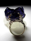 Ring with fluorite ink