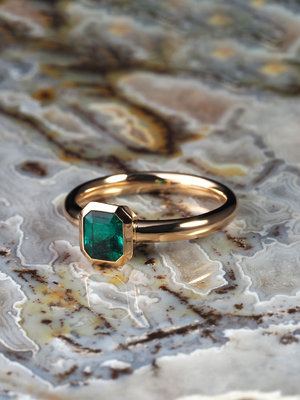 Colombian Emerald ring