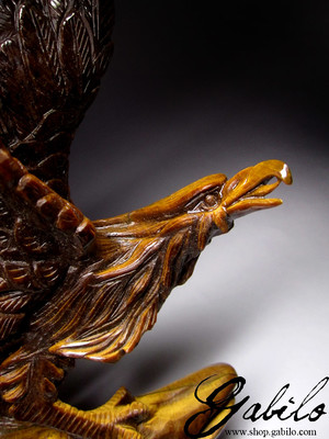 Eagle from the tiger's eye