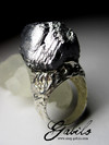 Ring with sphalerite
