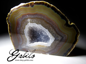 Agate slice collection pattern