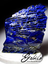 Dragon carving in lapis lazuli