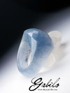 Ring of blue quartz