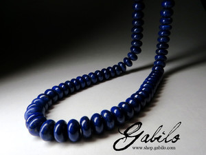 Beads from lapis lazuli 1 grade