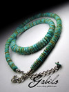 Necklace from turquoise Arizona